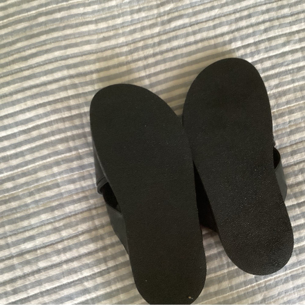 Banana Republic Black Sandals Brand New